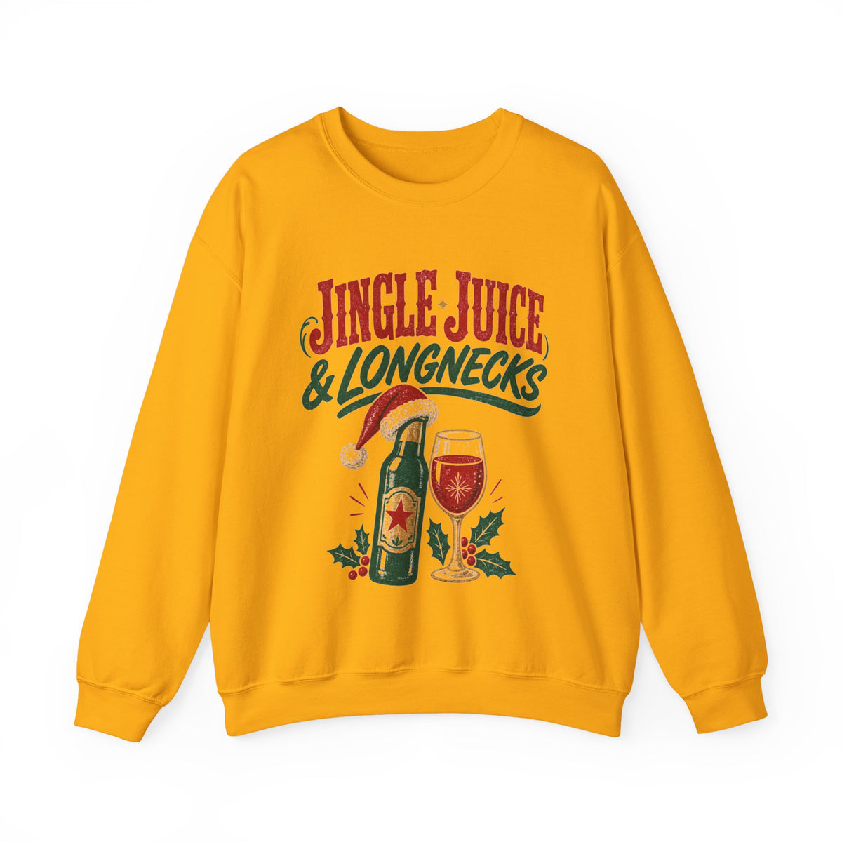 Jingle Juice & Longnecks Christmas Sweatshirt
