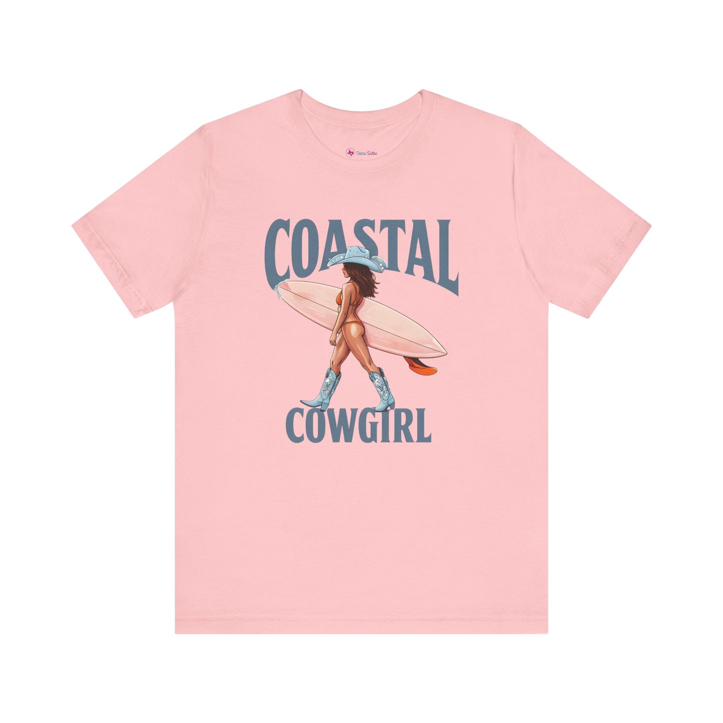 Coastal Cowgirl Tee — Surfing Cowgirl Graphic T-Shirt