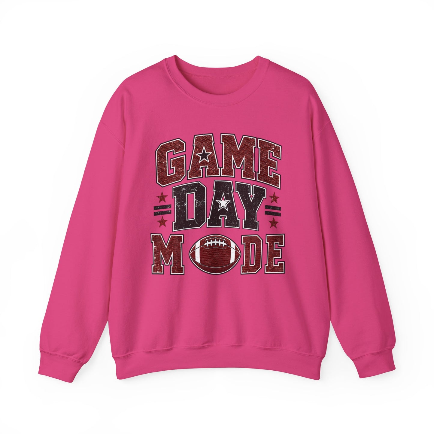 Game Day Mode Sweatshirt — Football Fan Crewneck
