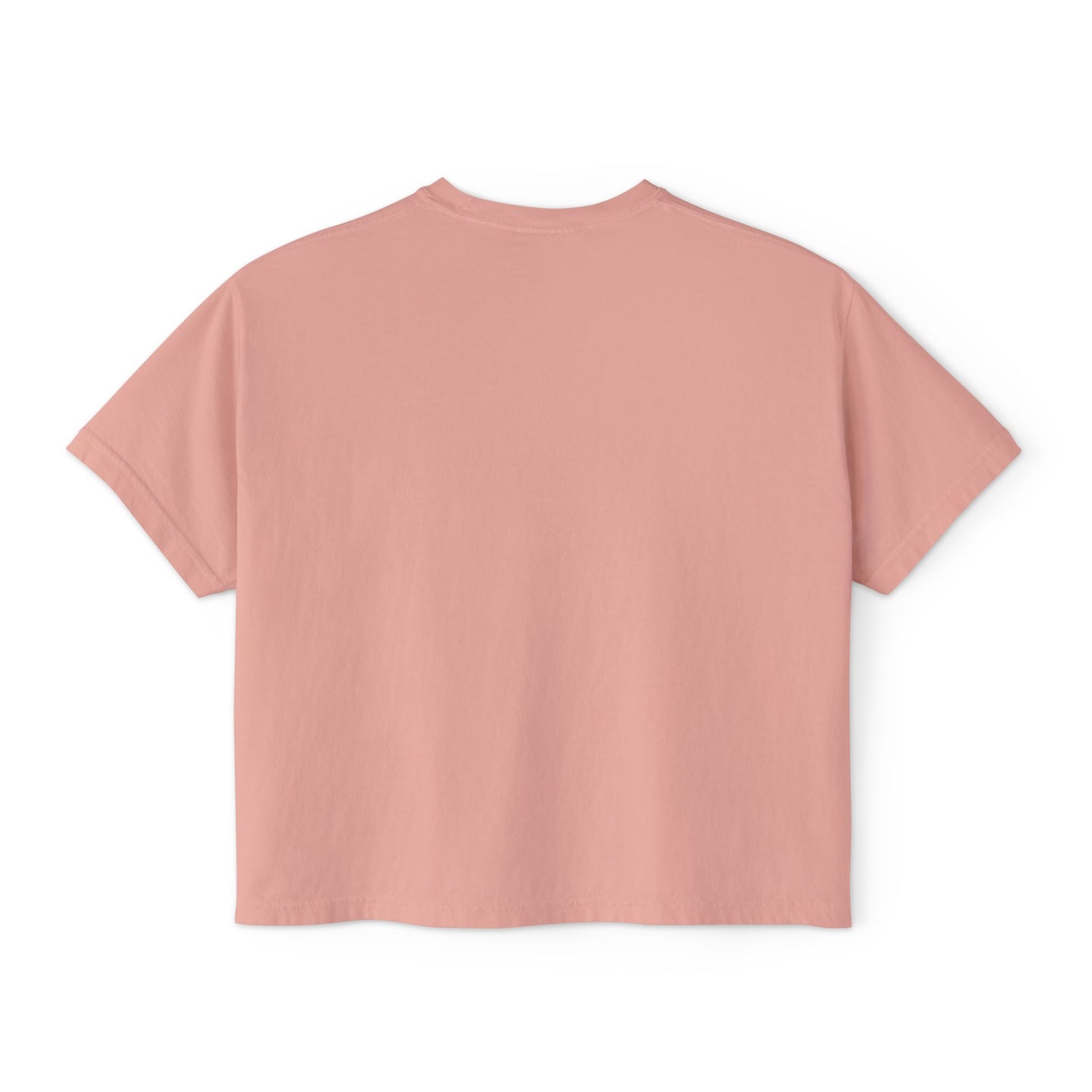 Beach Days Heart Graphic Tee — Women's Boxy Summer T-Shirt