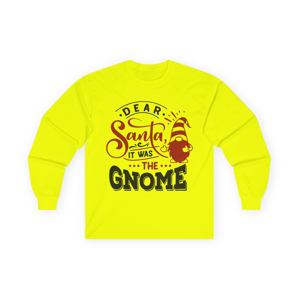 Christmas Dear Santa It Was The Gnome Holiday T-Shirt