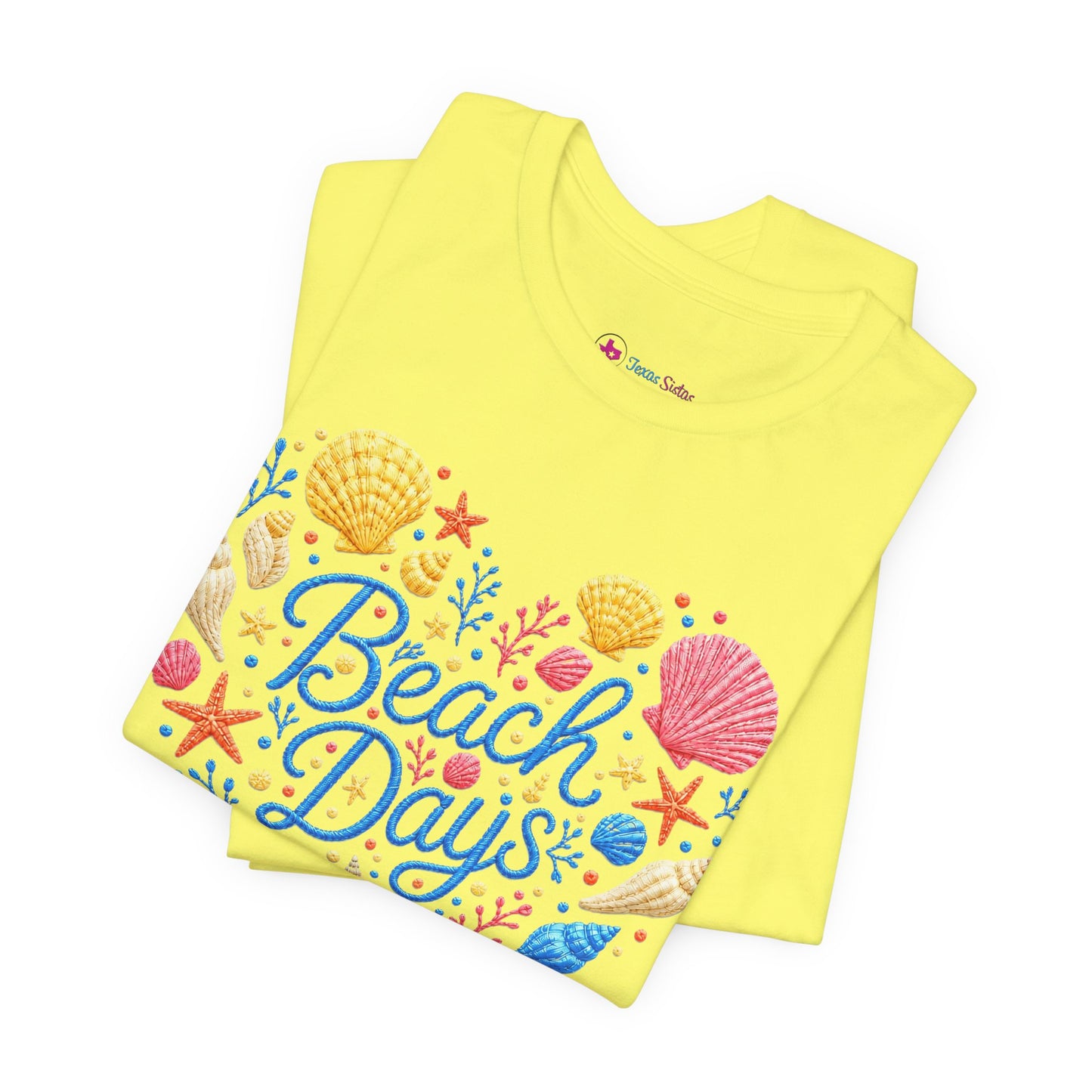 Beach Days heart seashells T-Shirt