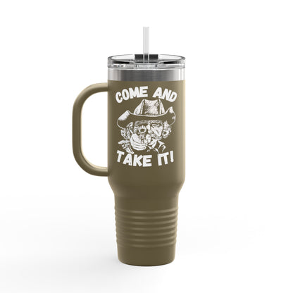 BIG Stainless Steel Come and Take It Insulated Travel Mug