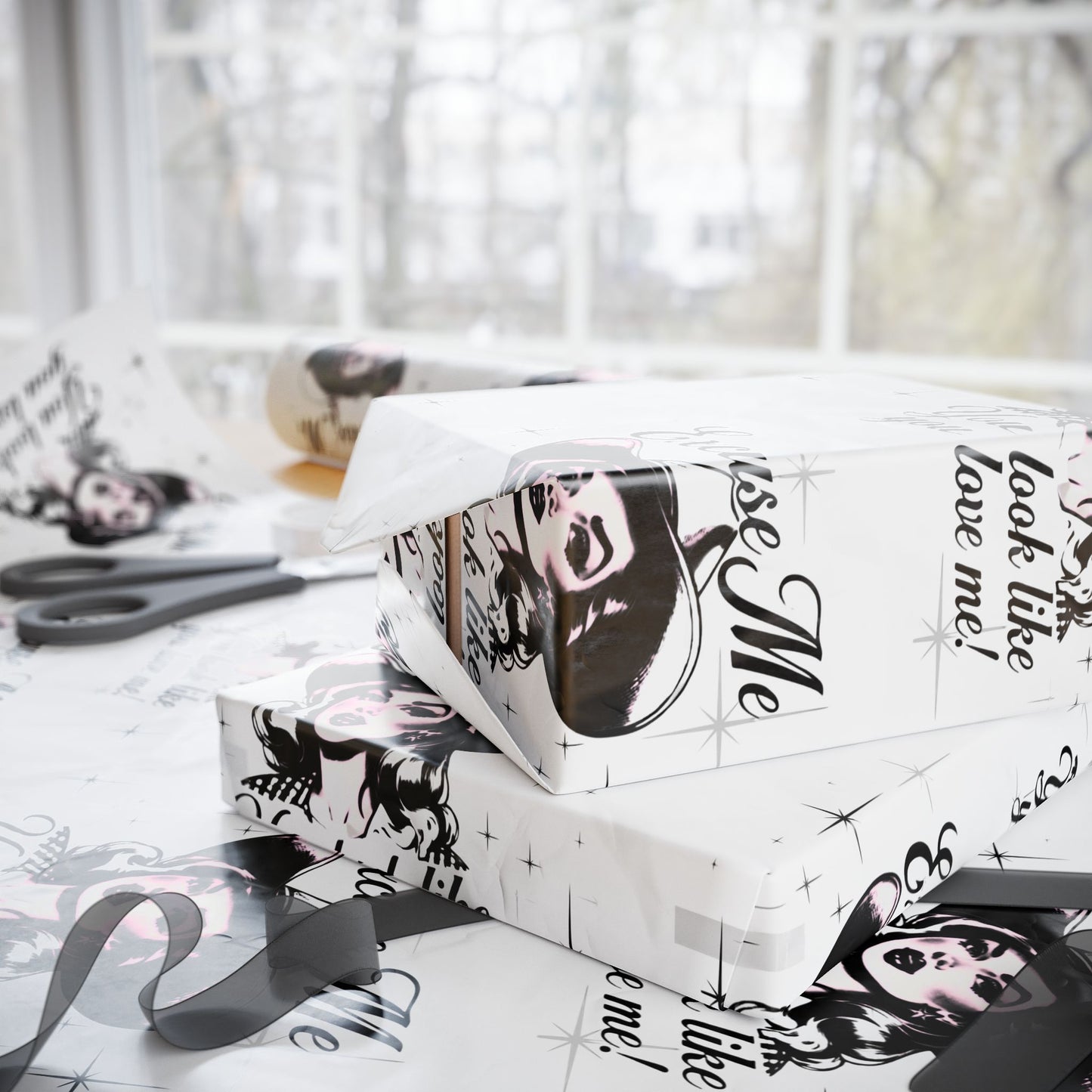 You Look Like you Love Me Chic Gift Wrap