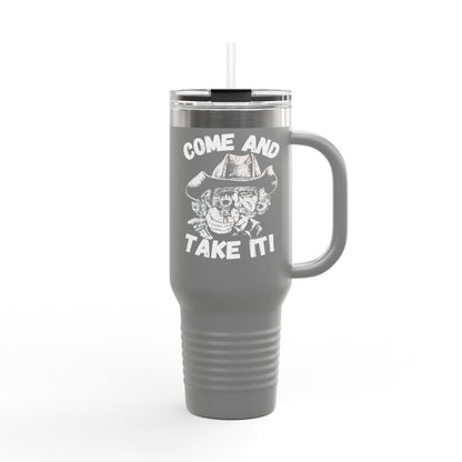 BIG Stainless Steel Come and Take It Insulated Travel Mug