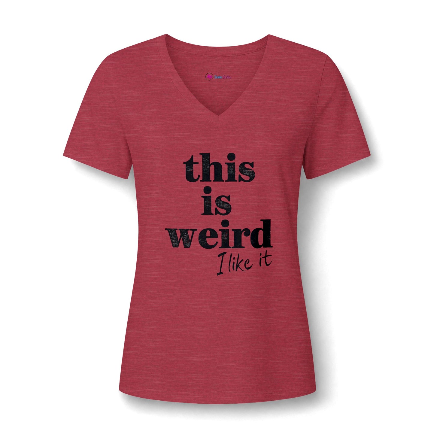 this is weird I like it V-Neck T-Shirt