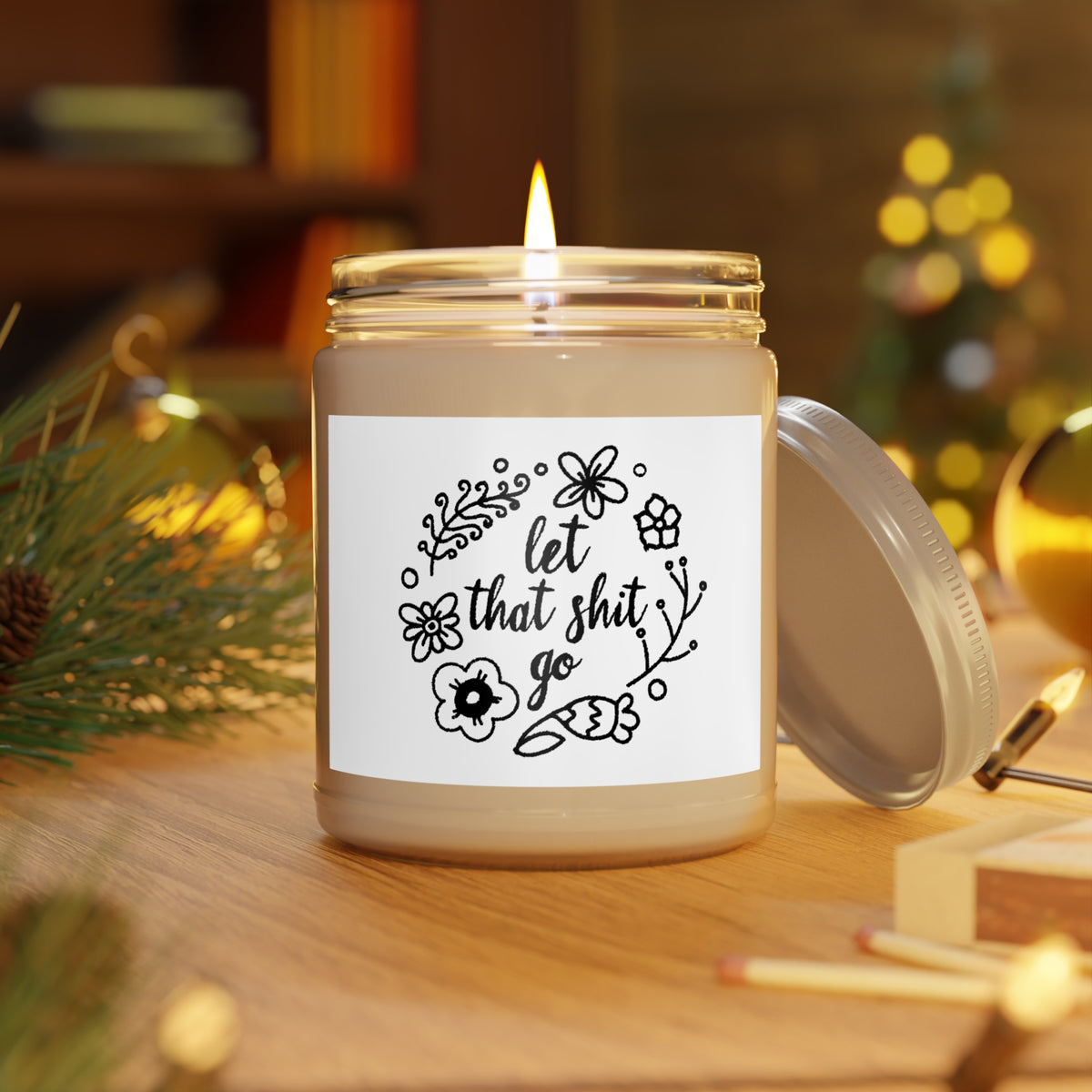 Let That "Stuff" Go Soy Candle — 9oz Lots of Scent Choices