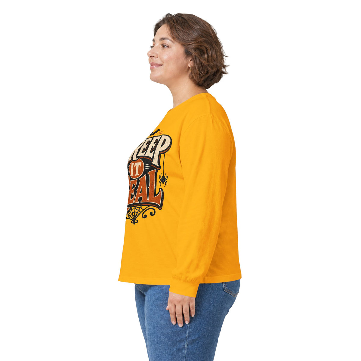 Creep It Real Halloween Long Sleeve T-Shirt