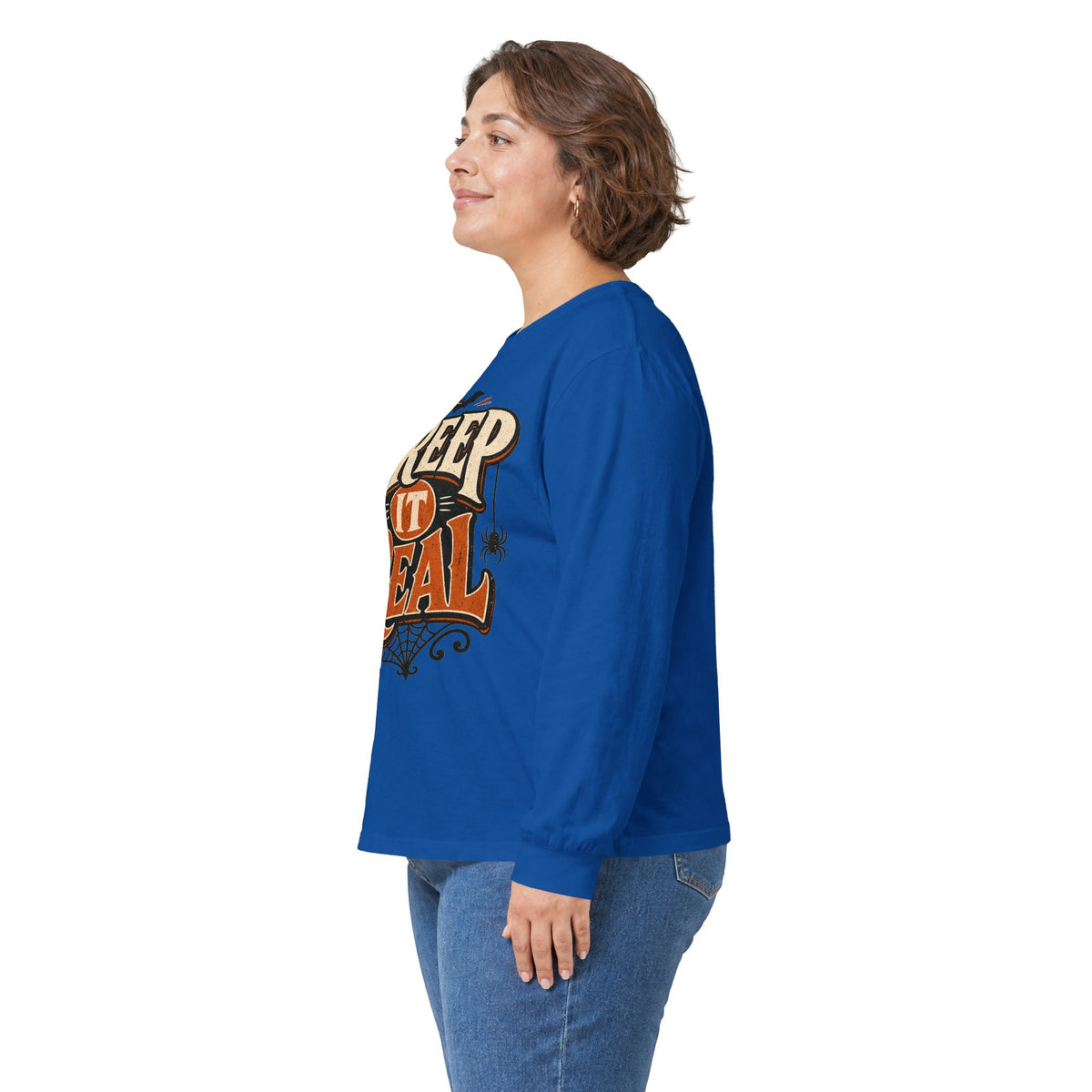 Creep It Real Halloween Long Sleeve T-Shirt