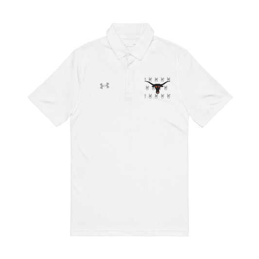 Polo Shirt Embroidered Under Armour Longhorns Hook'em