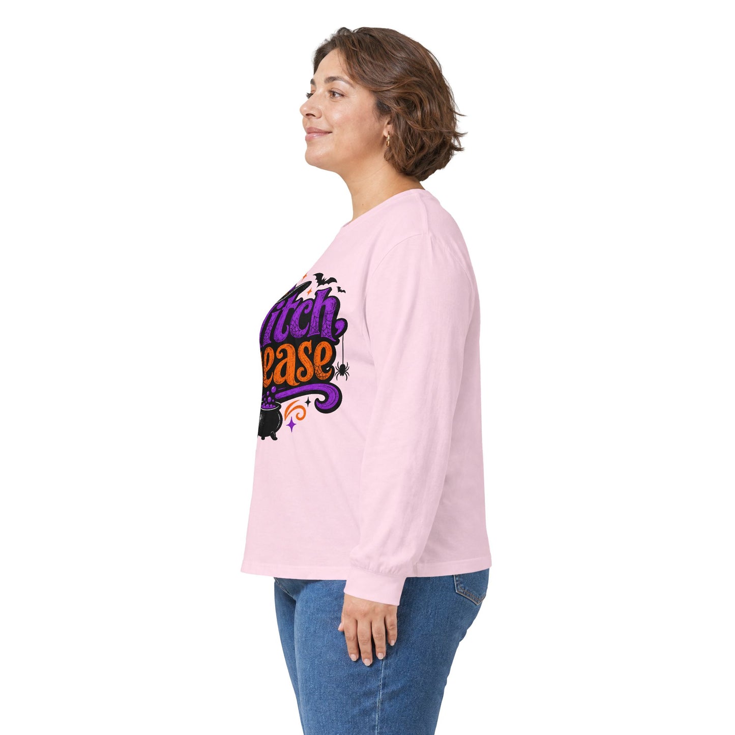 Witch Please Long Sleeve T-Shirt — Funny Halloween Witch Shirt