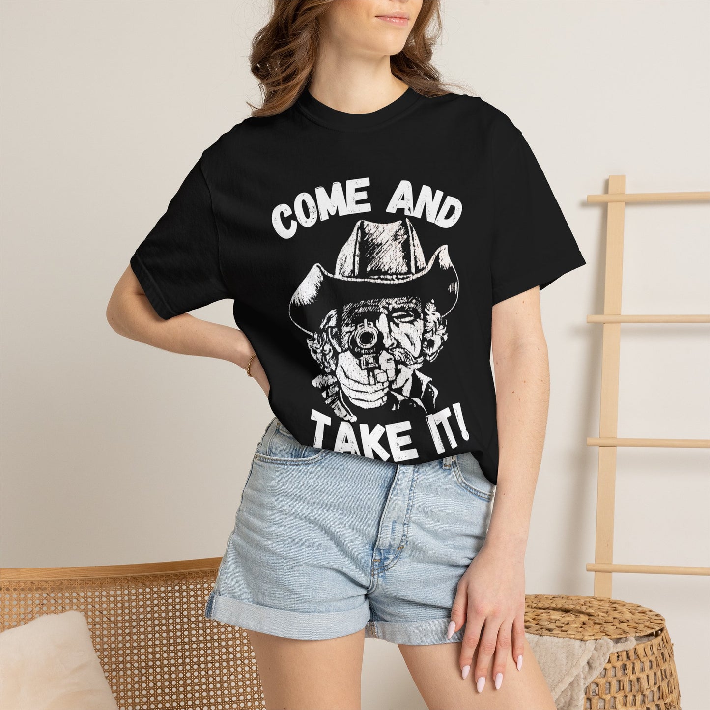 Come and Take It Cowboy Graphic T-Shirt