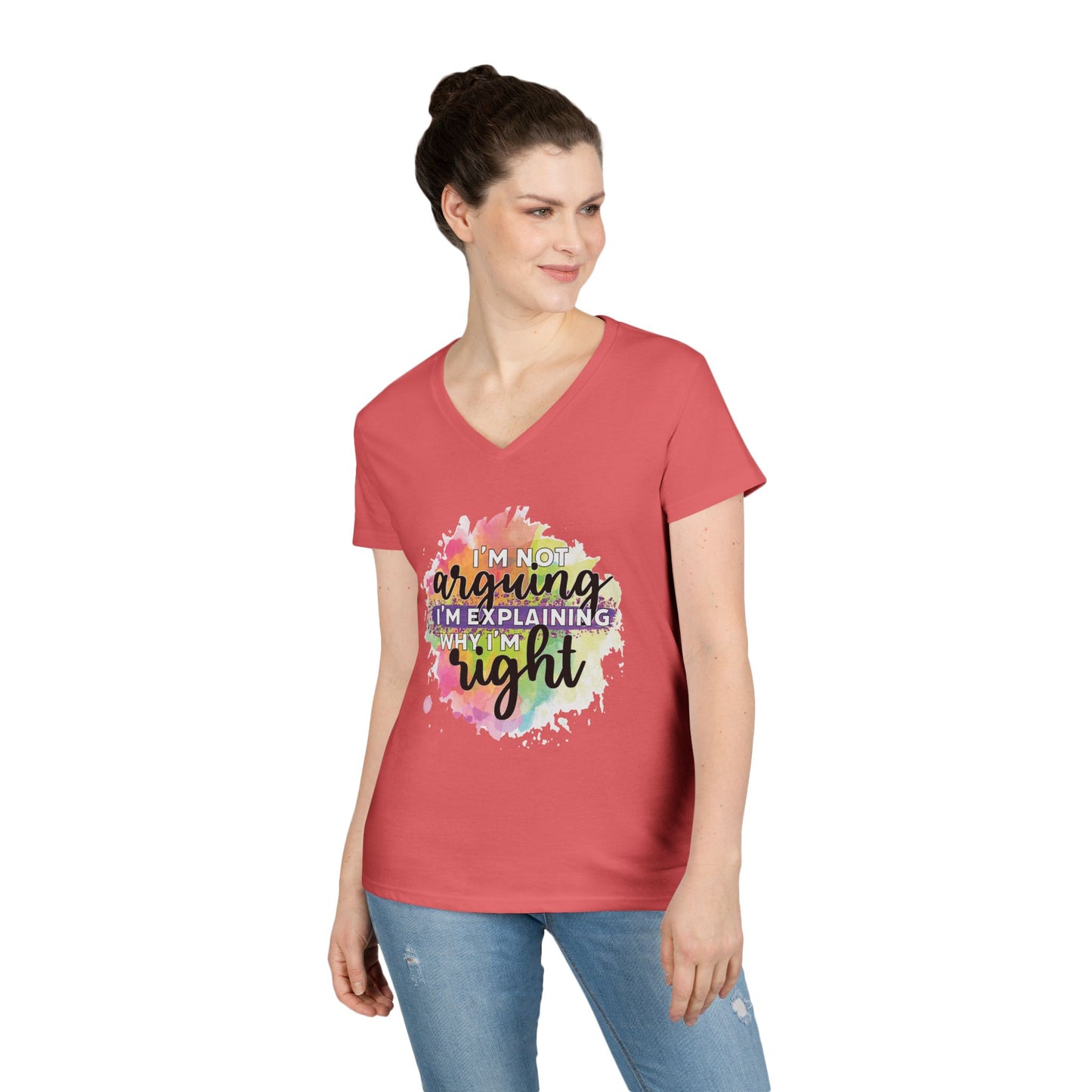 I'm Not Arguing I'm Explaining Why I'm Right V-Neck T-Shirt