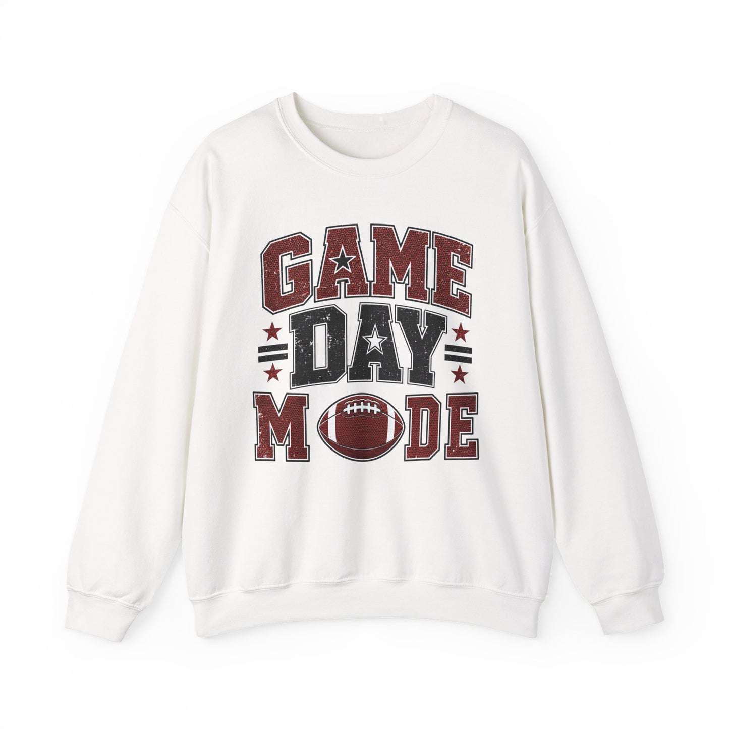 Game Day Mode Sweatshirt — Football Fan Crewneck