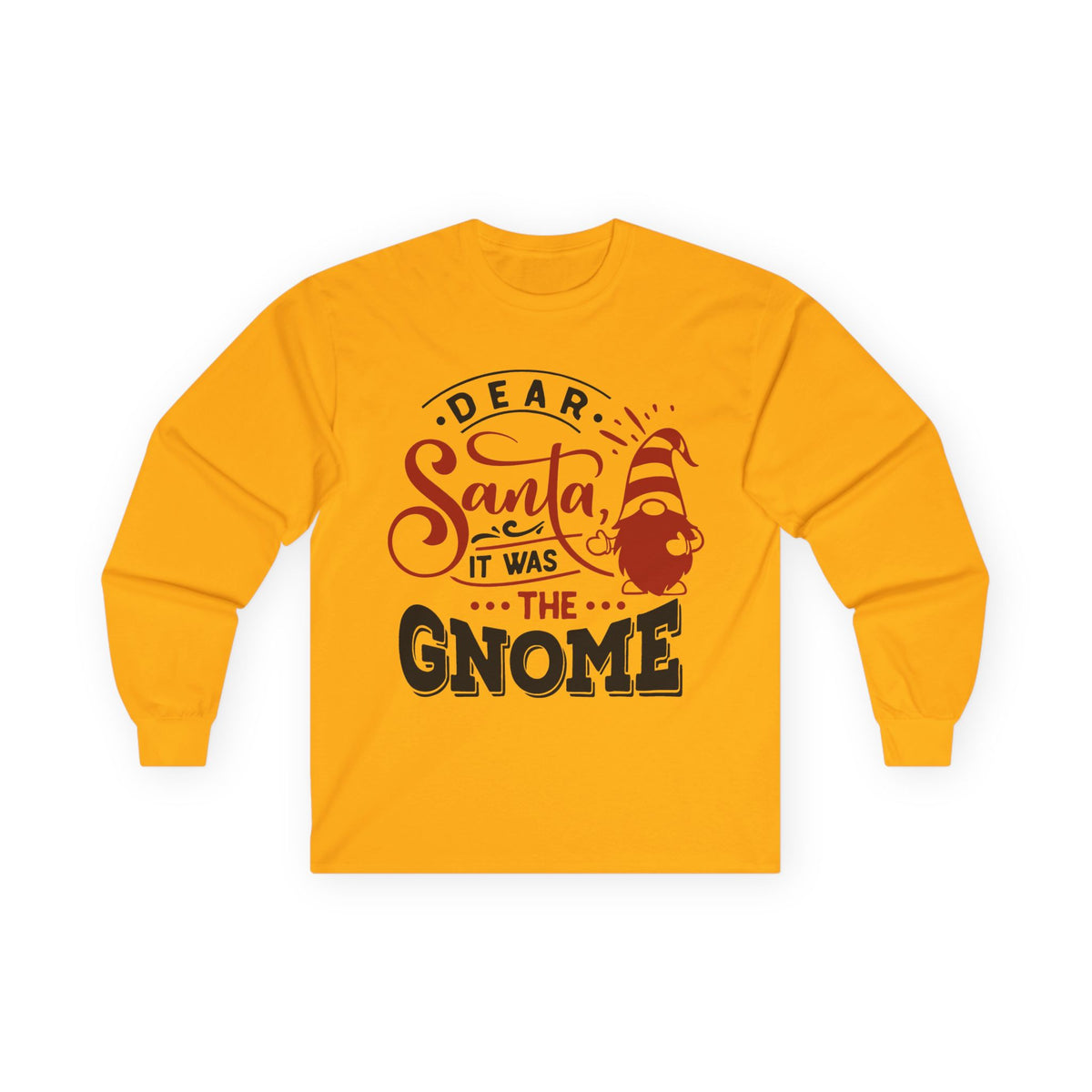 Christmas Dear Santa It Was The Gnome Holiday T-Shirt