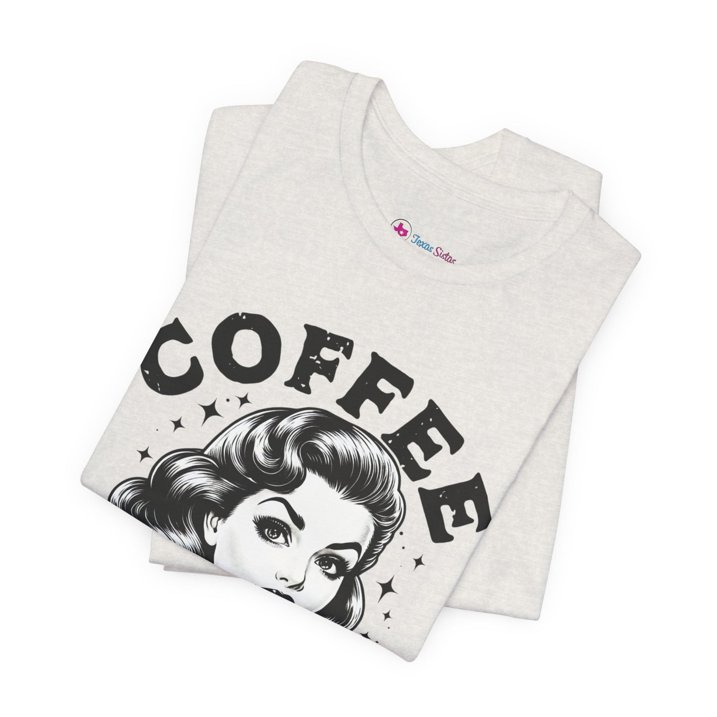 COFFEE Because Murder Is Wrong Graphic Funny T-Shirt
