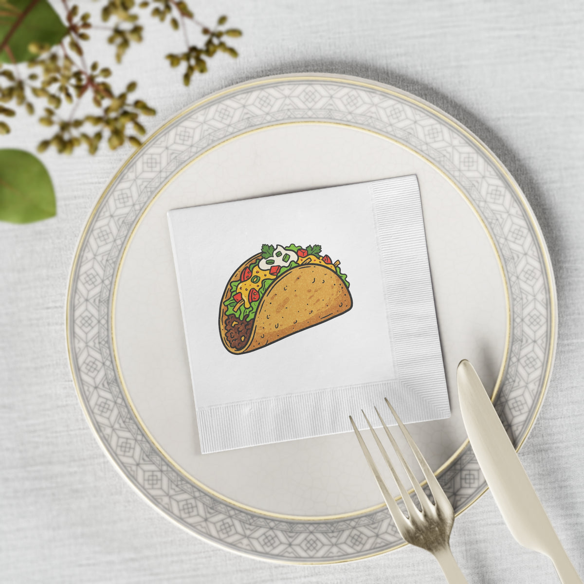 Taco Paper Napkins