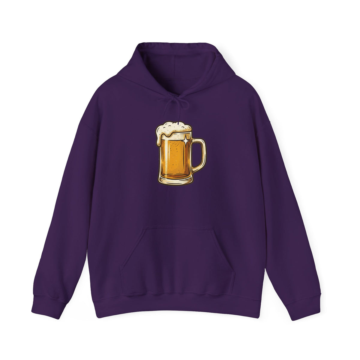 Beer Mug Hoodie — Cozy Beer Graphic Pullover for Brewers & Pub Lovers