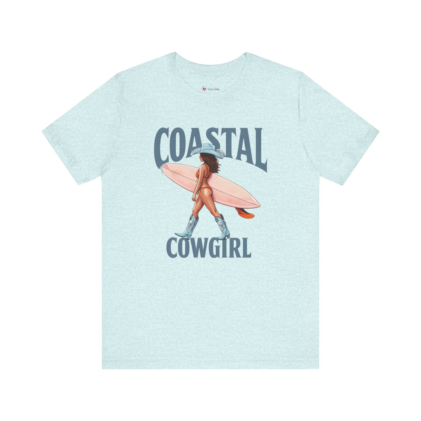 Coastal Cowgirl Tee — Surfing Cowgirl Graphic T-Shirt