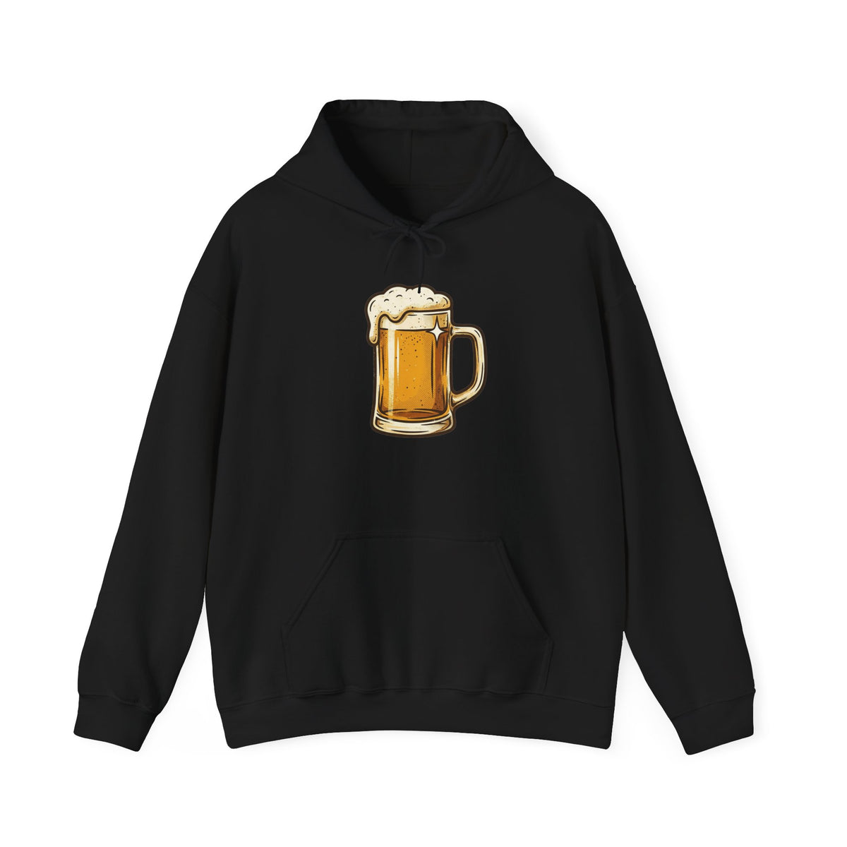 Beer Mug Hoodie — Cozy Beer Graphic Pullover for Brewers & Pub Lovers