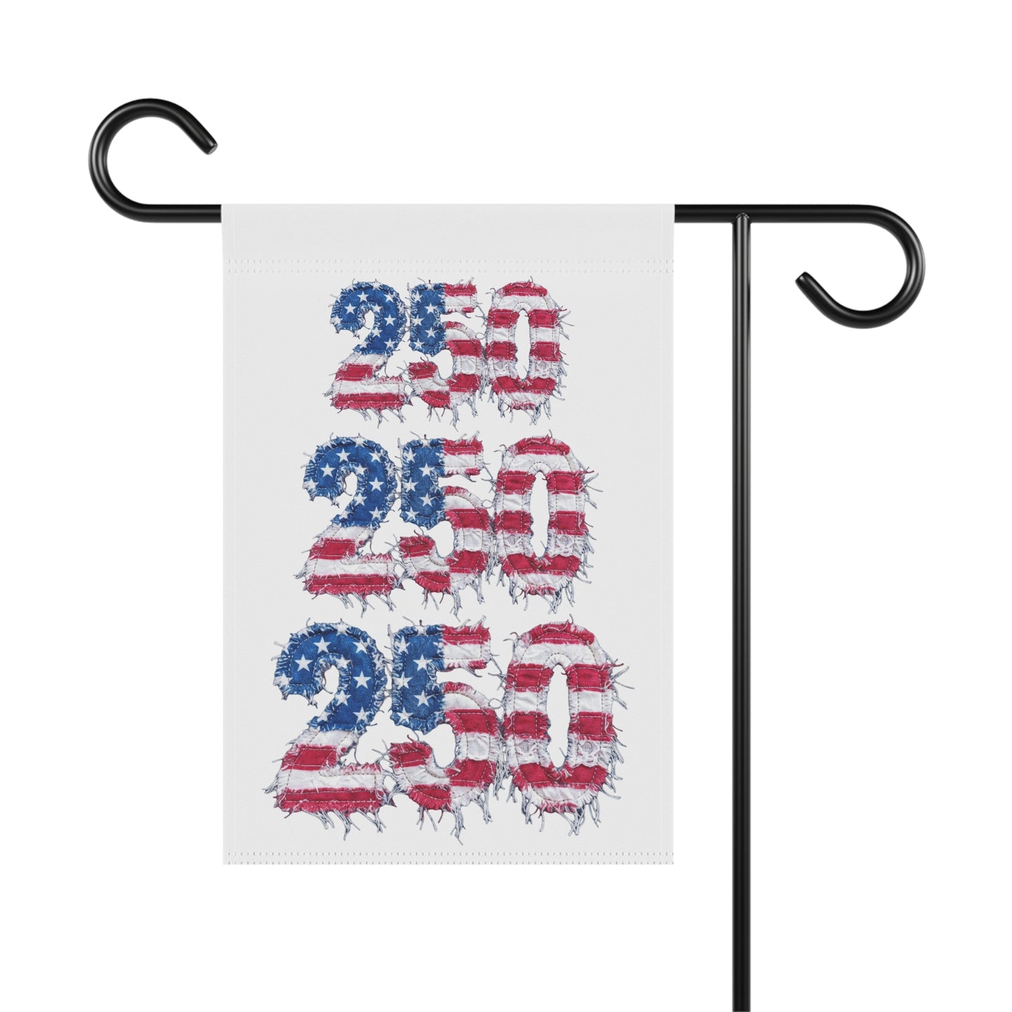 Garden Flag - 250TH 4th of July USA Flag
