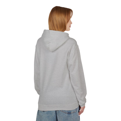 Inspirational Unisex Fleece Hoodie - Don't Look Back, Motivational Gift for Teenagers, Cozy Casual Wear, Perfect for Birthdays & Holidays