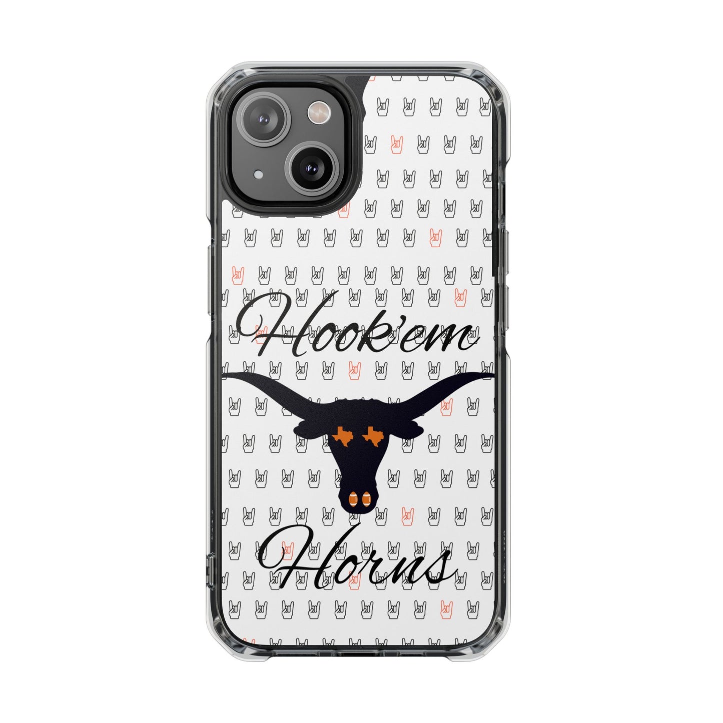 Magnet - Texas Longhorns Football Mini Hook'em Horns Design