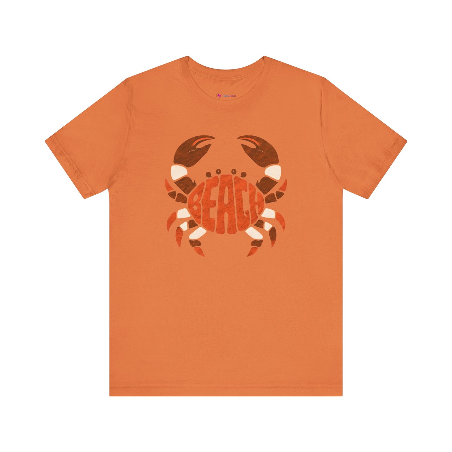 Beach Crab Graphic T-Shirt - Lots of Colors