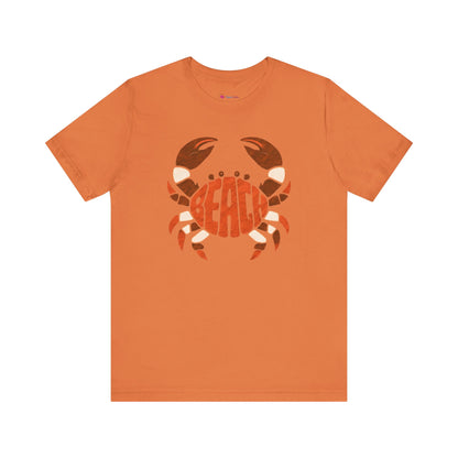 Beach Crab Graphic T-Shirt - Lots of Colors