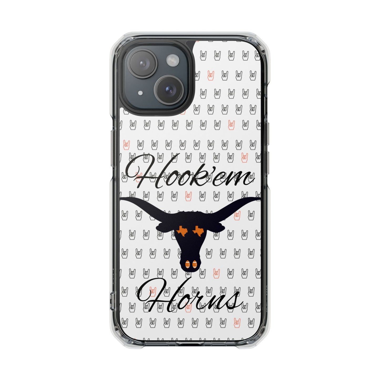 Magnet - Texas Longhorns Football Mini Hook'em Horns Design