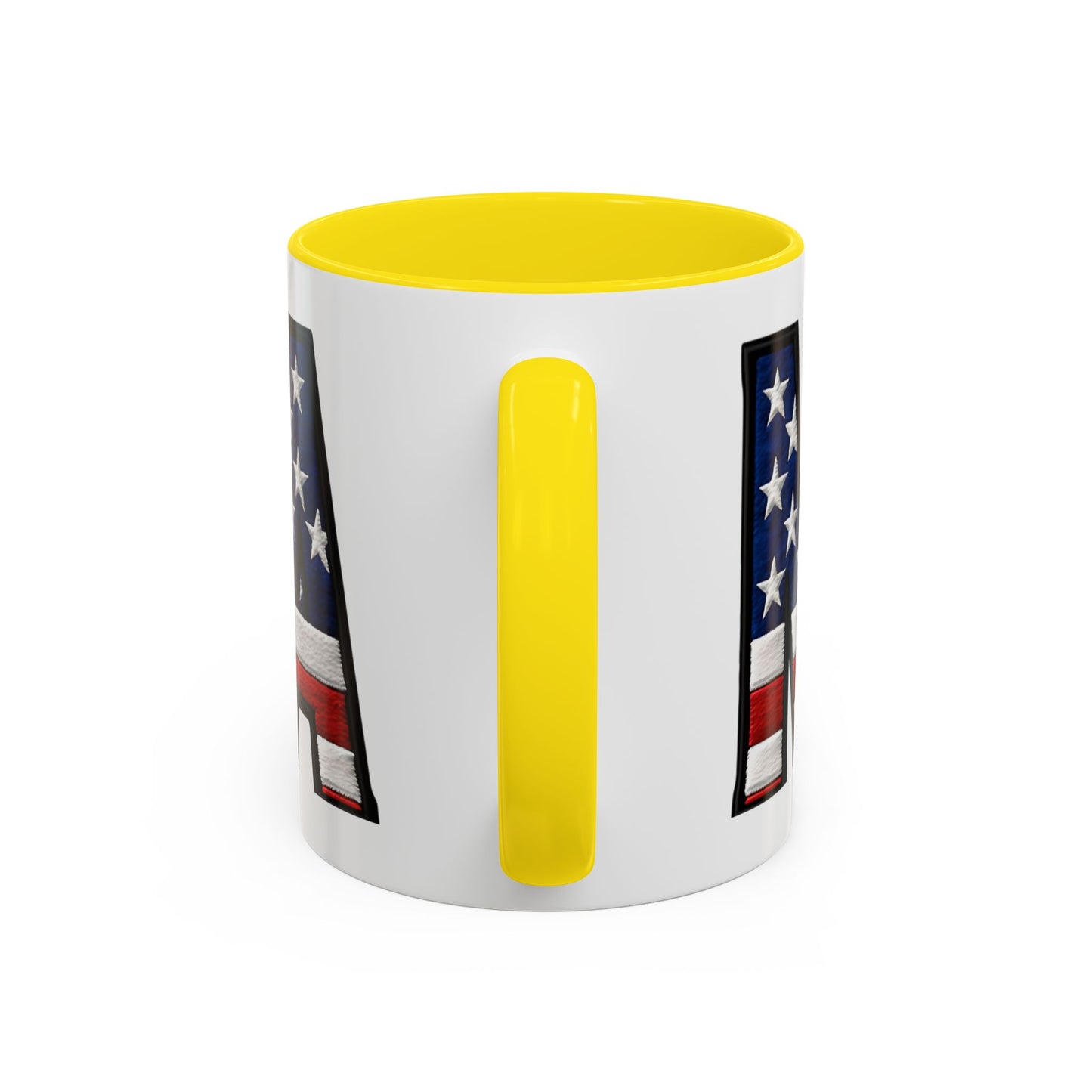 Patriotic AMERICA Flag MAMA Accent Coffee Mug 11 or 15oz