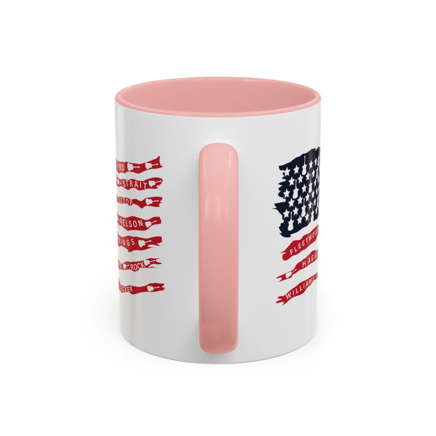 OG Southern Rock Bands & Country Greats USA Flag  Mug  11 or 15oz Coffee Cup