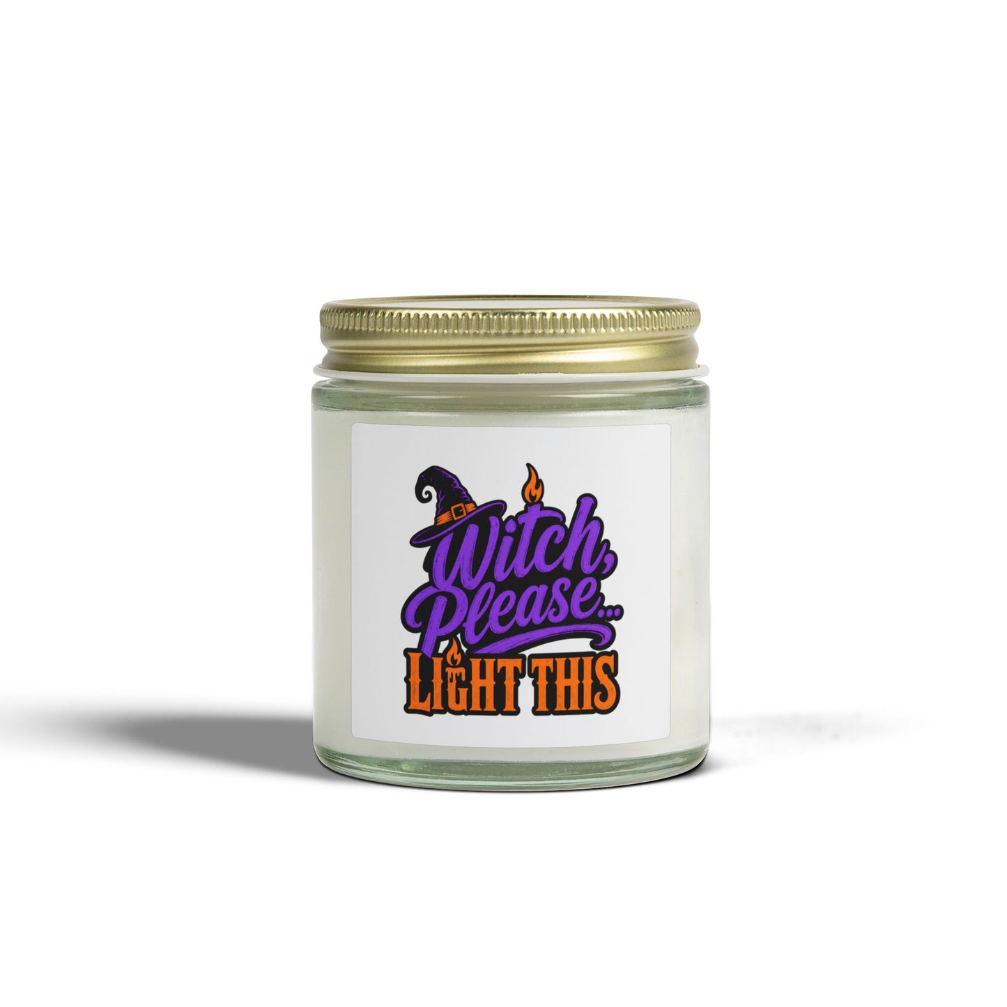 Witch Please 'Light This' Scented Candle — Coconut Apricot Wax (4oz/9oz)