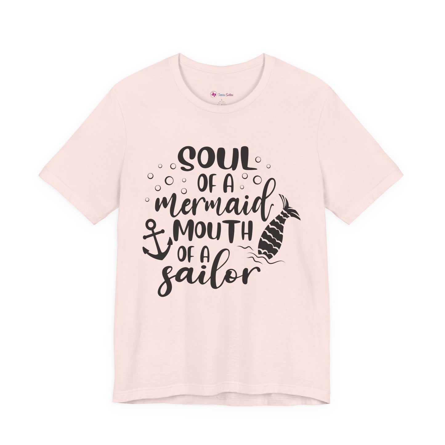 Mermaid Soul Tee — "Soul of a Mermaid, Mouth of a Sailor" Graphic T-Shirt