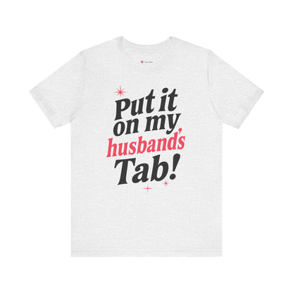 Funny Husband's Tab T-Shirt