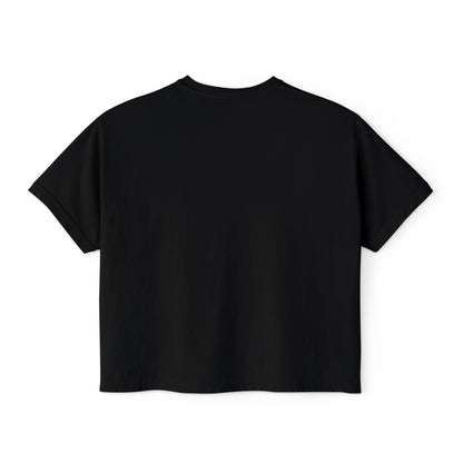 Beach Days Heart Graphic Tee — Women's Boxy Summer T-Shirt