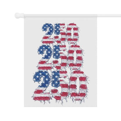 Garden Flag - 250TH 4th of July USA Flag
