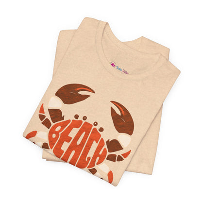 Beach Crab Graphic T-Shirt - Lots of Colors