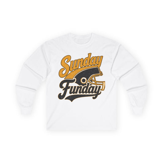 Sunday Funday Football Long Sleeve T-Shirt - Unisex