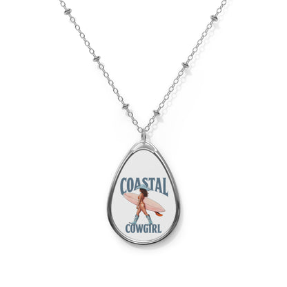 COASTAL COWGIRL Oval Necklace - Adventure Inspired Jewelry