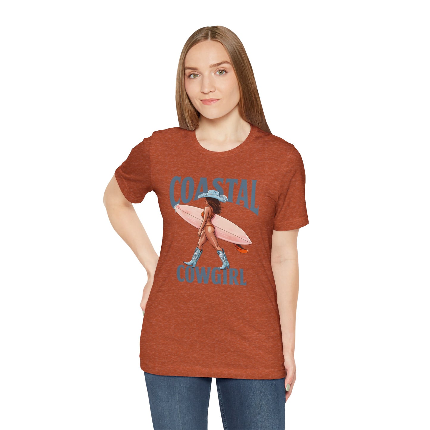 Coastal Cowgirl Tee — Surfing Cowgirl Graphic T-Shirt