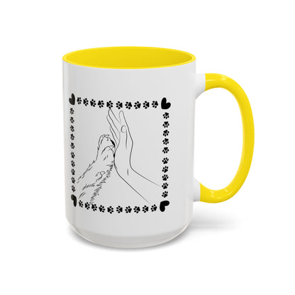 Funny Dog and I Talk Sh*t about you Coffee Mug