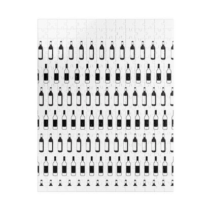 Wine Bottle Pattern Puzzle 520 or 1014 Piece Jigsaw