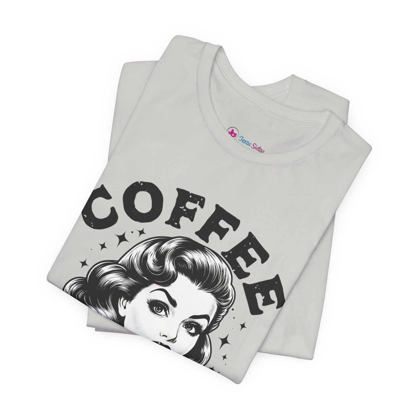 COFFEE Because Murder Is Wrong Graphic Funny T-Shirt