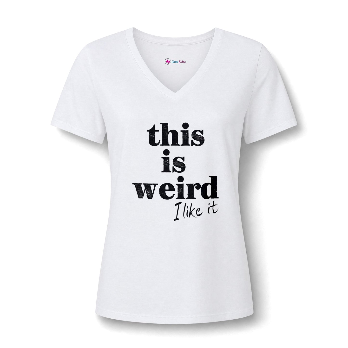 this is weird I like it V-Neck T-Shirt