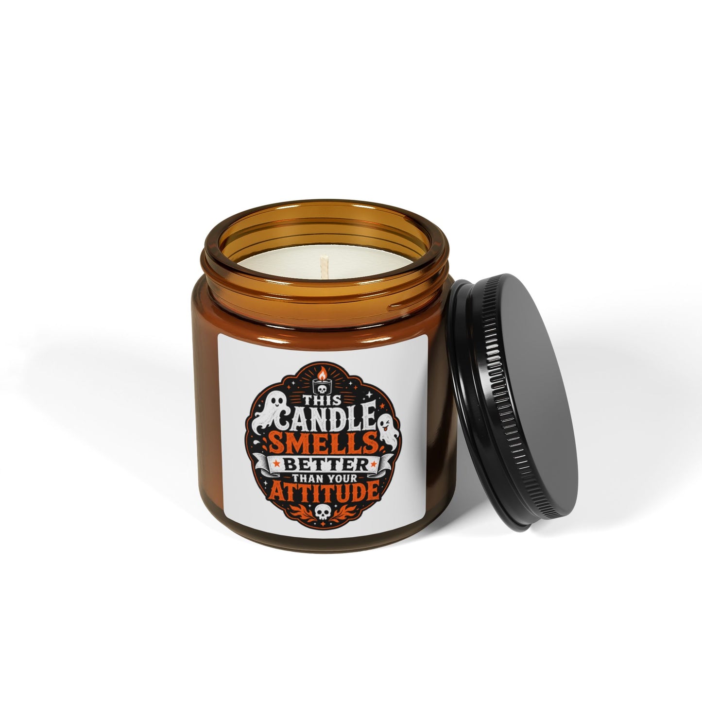 Halloween Scented Soy Candle — This Candle Smells Like Attitude