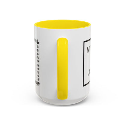 Funny Dog and I Talk Sh*t about you Coffee Mug