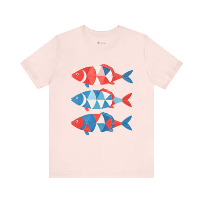 Patriotic Fish T-Shirt Unisex