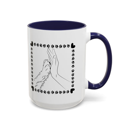 Funny Dog and I Talk Sh*t about you Coffee Mug