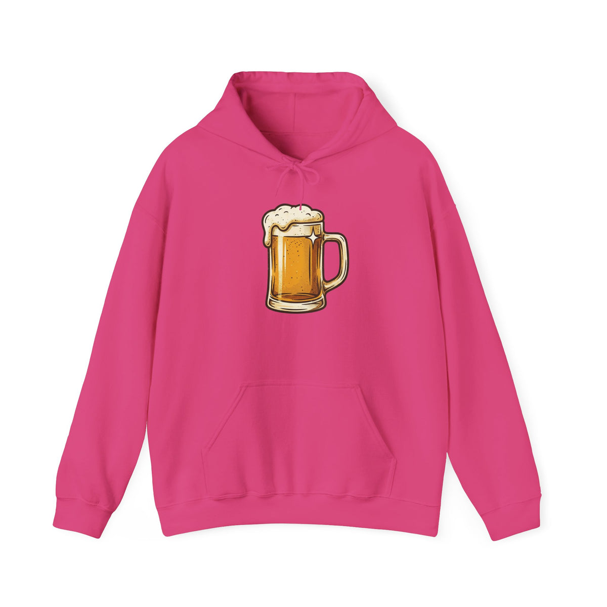 Beer Mug Hoodie — Cozy Beer Graphic Pullover for Brewers & Pub Lovers